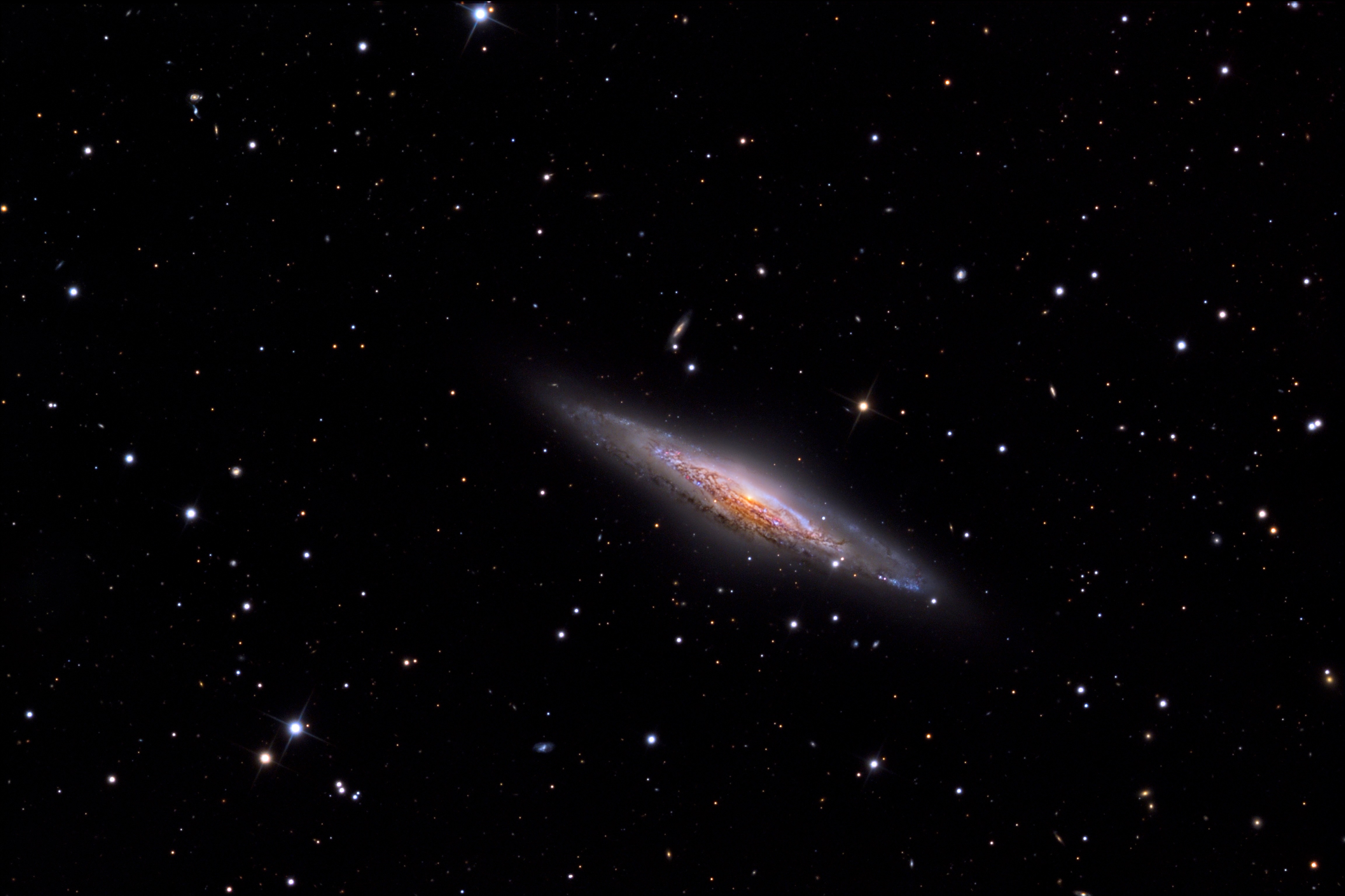 The Sky Today on Thursday, April 9: Structured spiral M96