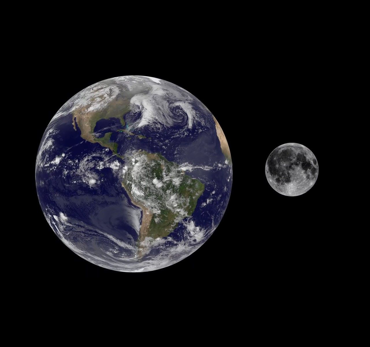 Moon gravity