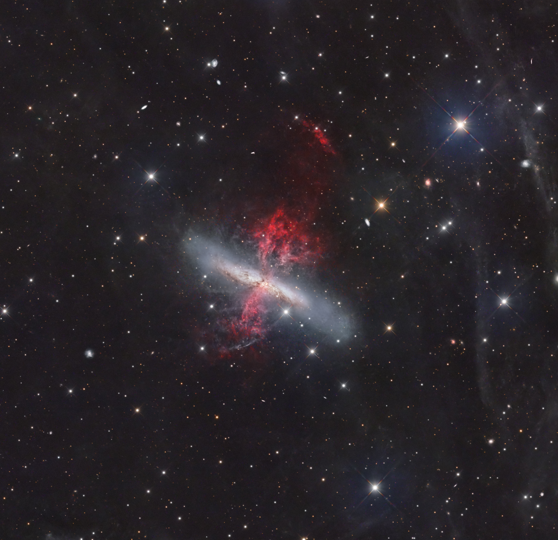 Bursting with stars