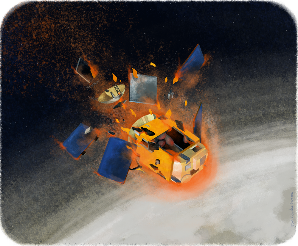 Falling space debris poses an escalating risk as spacecraft get stronger and more heat-resistant