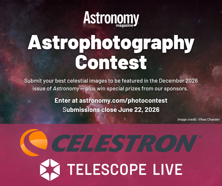Enter the Astronomy Magazine Astrophotography Contest Presented by