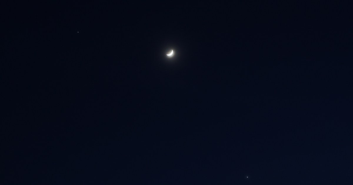 The Sky This Week from May 15 to 22: The Moon greets Jupiter and Venus