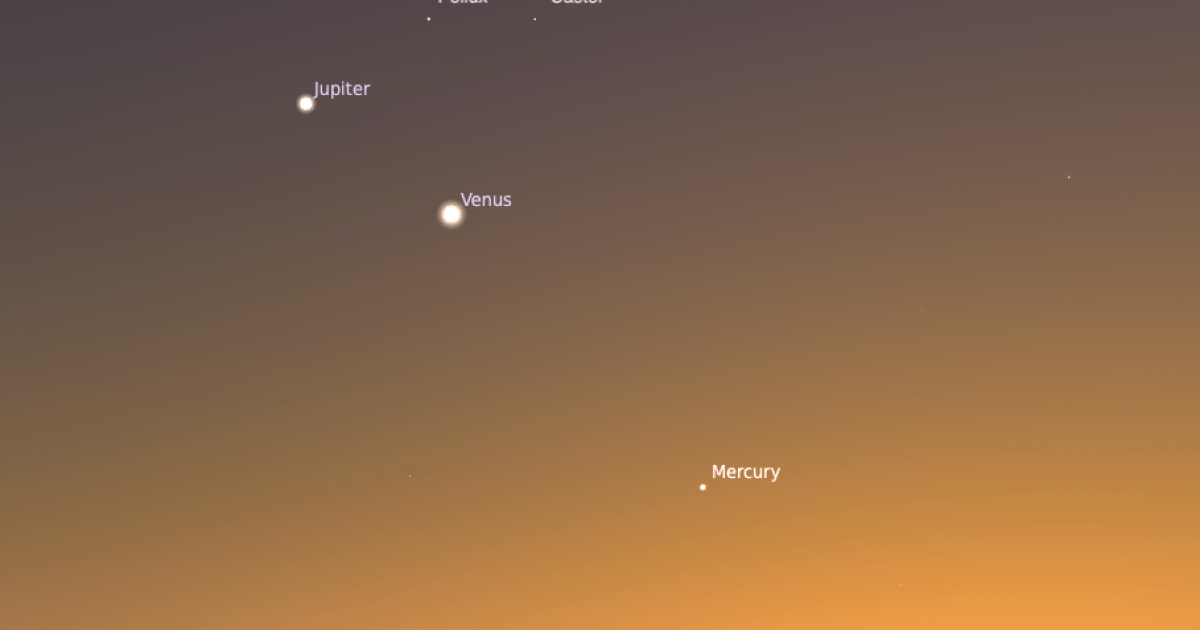 The Sky Today on Monday, June 1: Mercury at its best