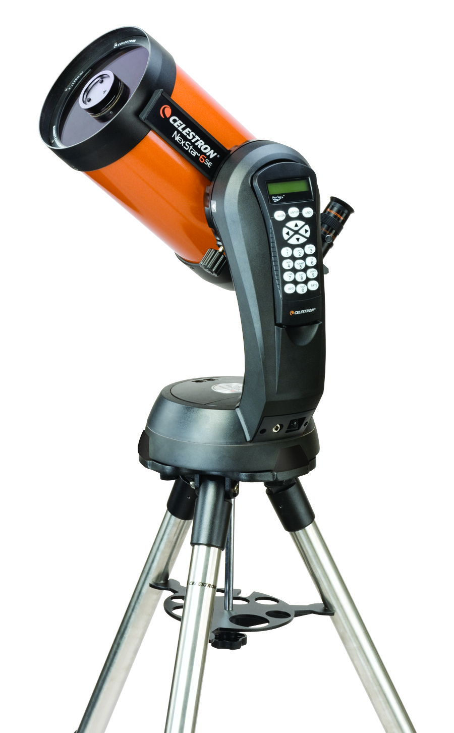 Celestron NexStar 6SE Schmidt-Cassegrain compound telescope on a single-arm computerized mount