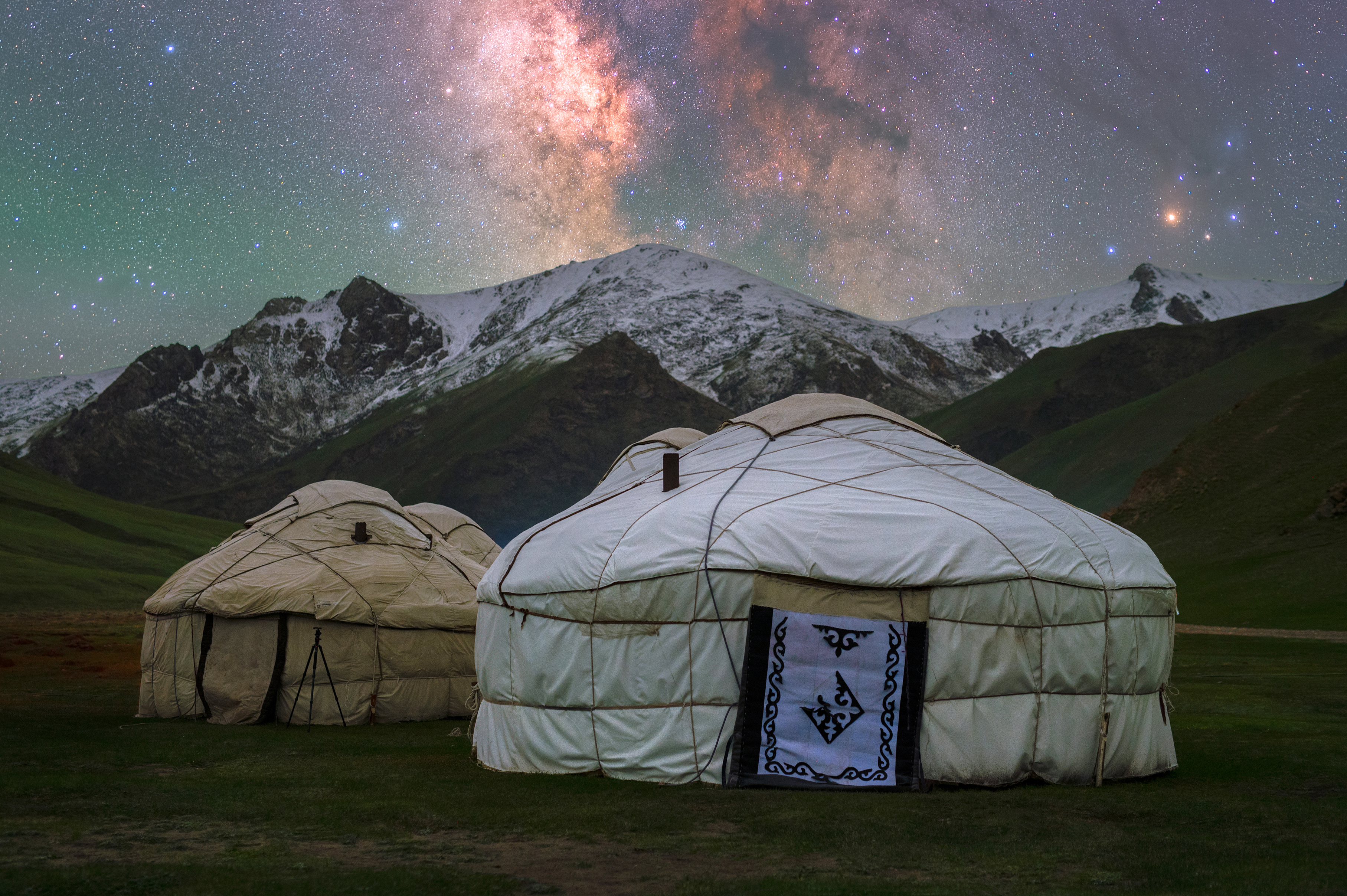 Capturing the night sky in Kyrgyzstan
