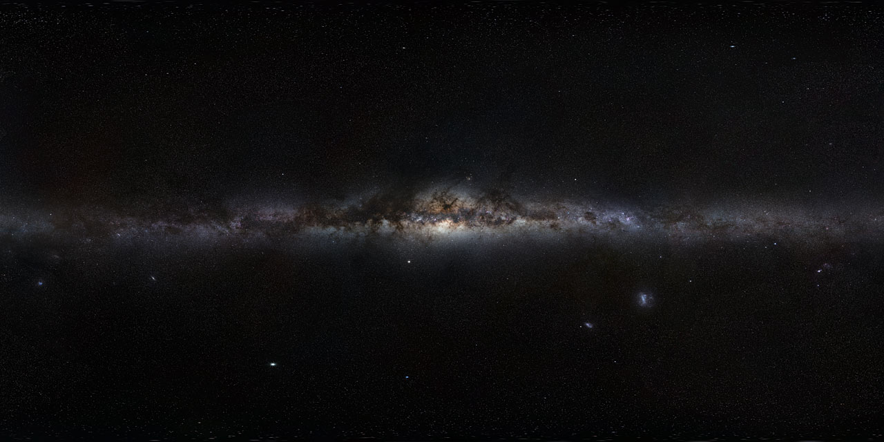 headline: Giant supercluster discovered hiding behind the Mi