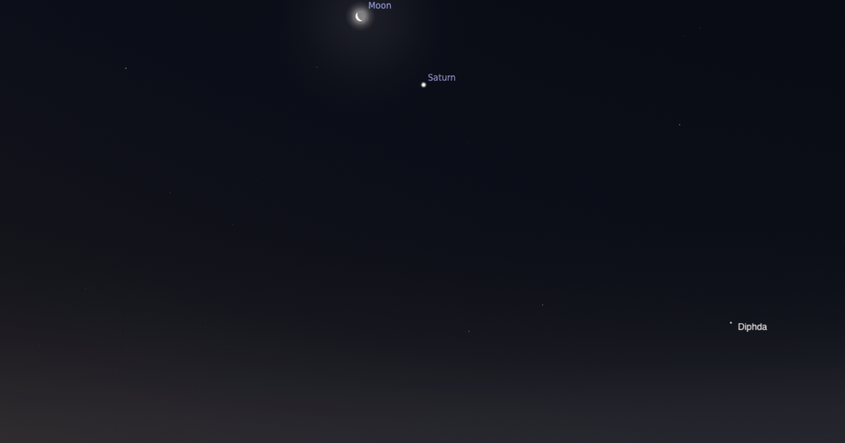 The Sky Today on Wednesday, June 10: The Moon shin