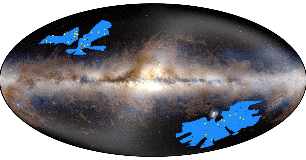 https://www.astronomy.com/wp-content/uploads/2026/07/Locations_of_the_31_new_Euclid_quasars_pillars.png?resize=1200,630