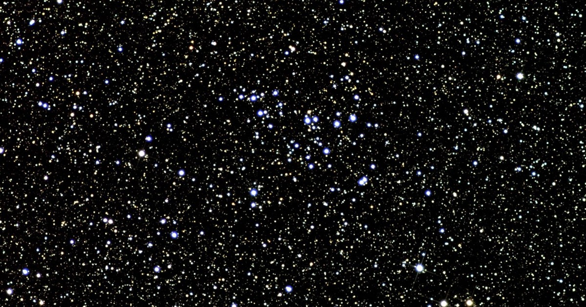 The Sky Today on Friday, September 18: The Lizard’s brightest cluster