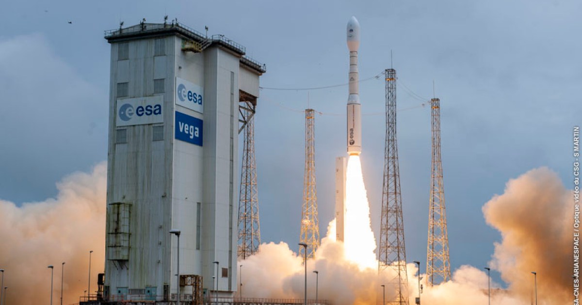 Europe launches two Earth-observation satellites amidst a busy week for China