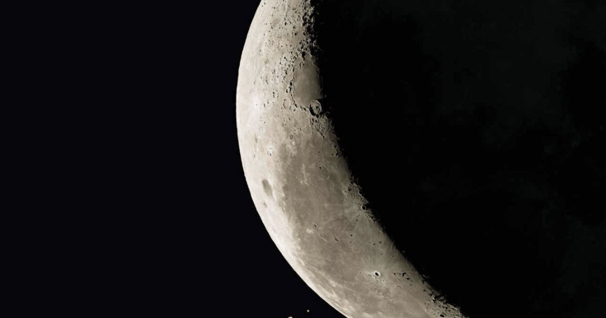 See the Moon occult Jupiter October 6