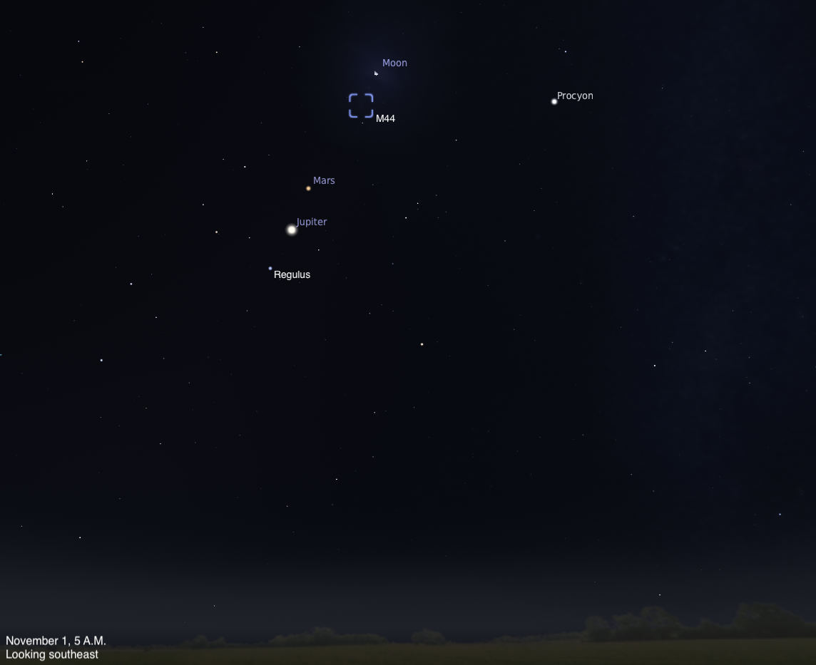 The Sky Today on Saturday, October 31: Glimpse the ghostly Phantom Galaxy
