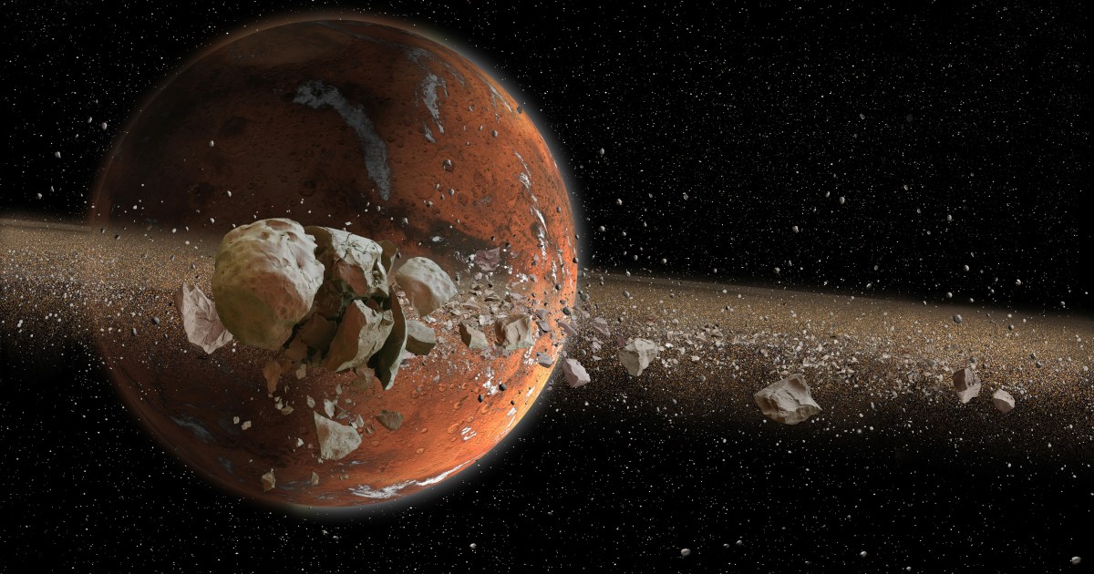 Mars’ moon Phobos is destined to become a ring