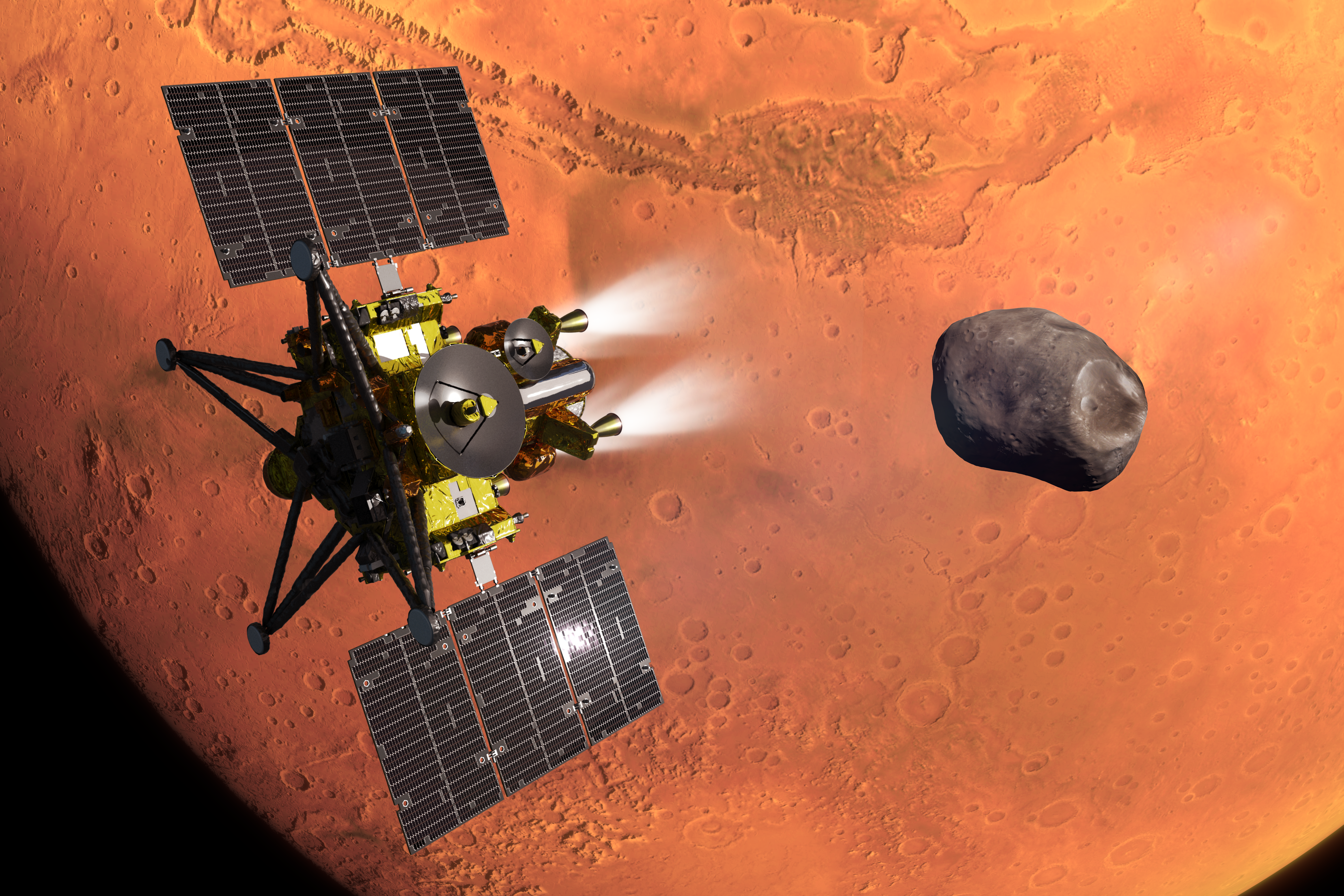 Japan launches sample return mission to Phobos