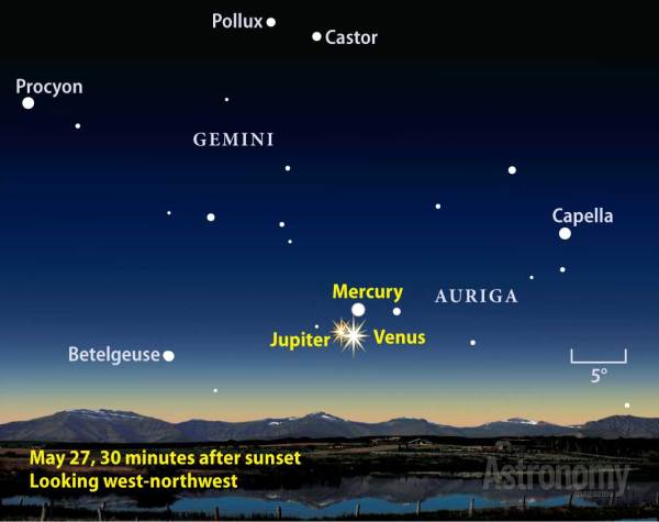 Jupiter-Venus-finder-chart
