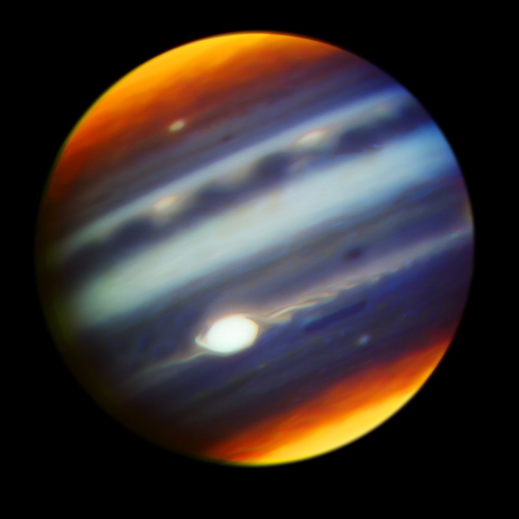 NASA releases stunning views of Jupiter's Great Red Spot