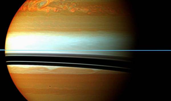 Saturn storm