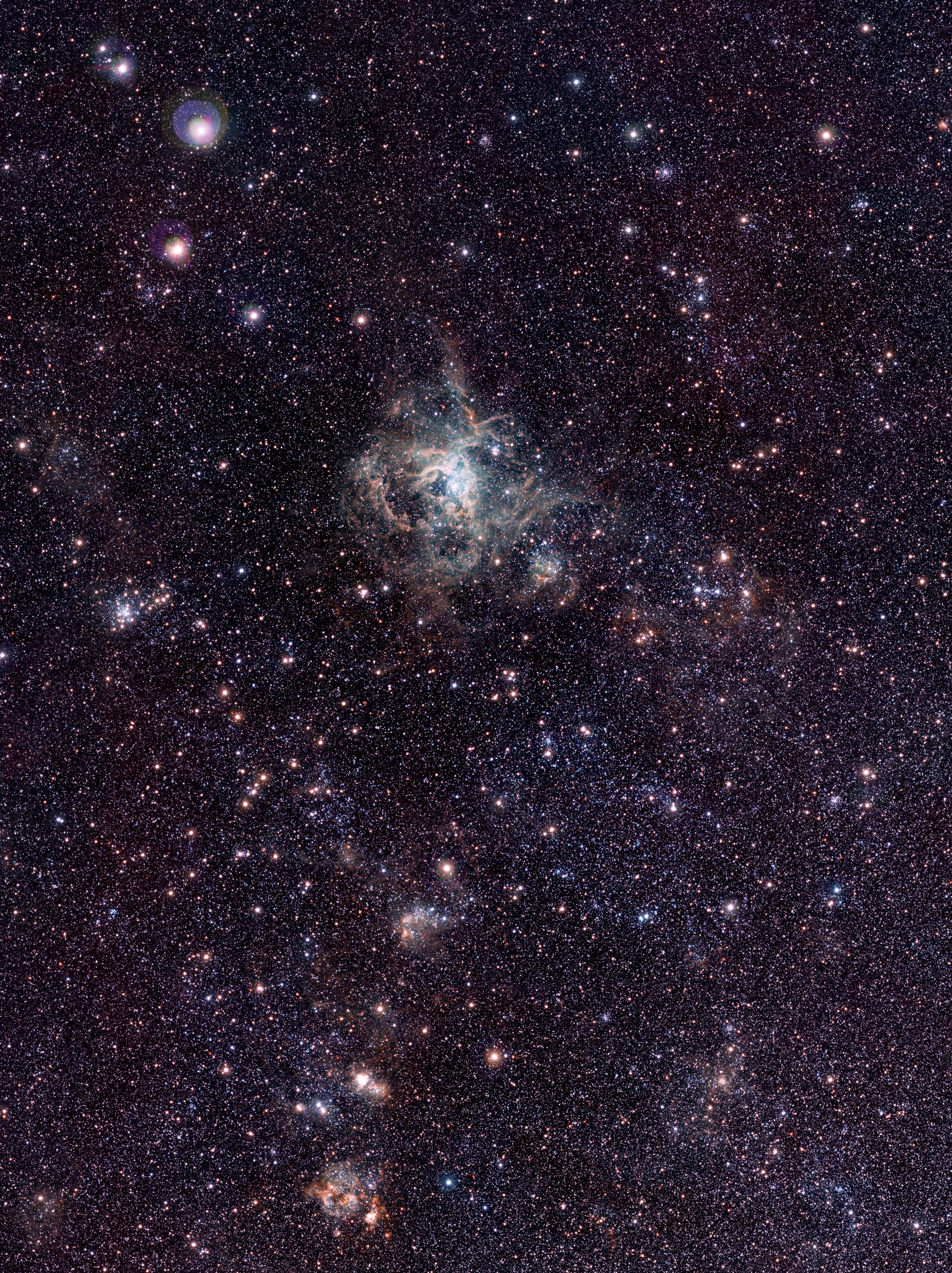 Weird Object: Tarantula Nebula and R136