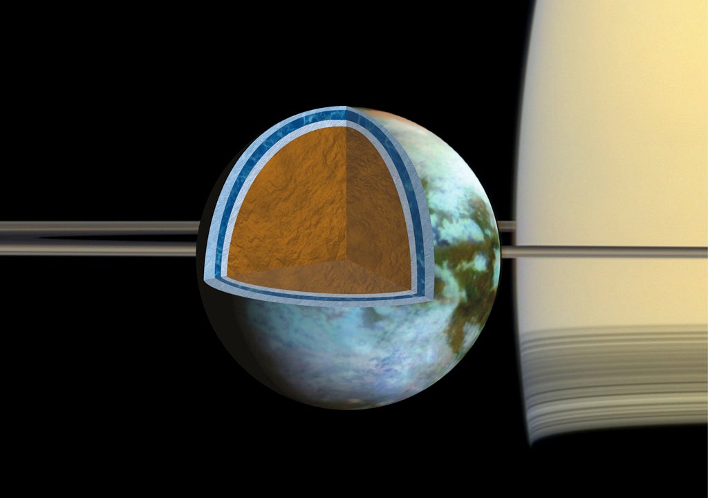 Ocean on Saturn moon could be as salty as the Dead Sea | Astronomy.com