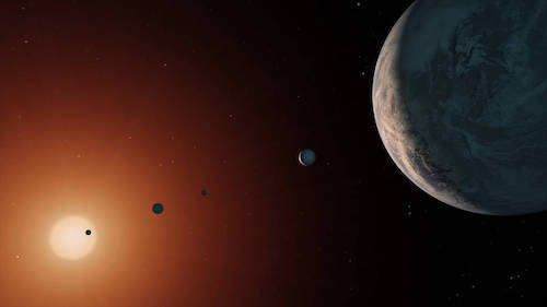 TRAPPIST-1 system may have too much water to support life
