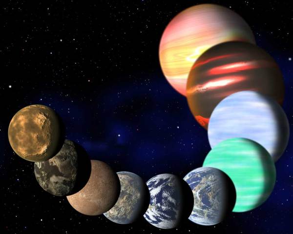 Variety-of-planets