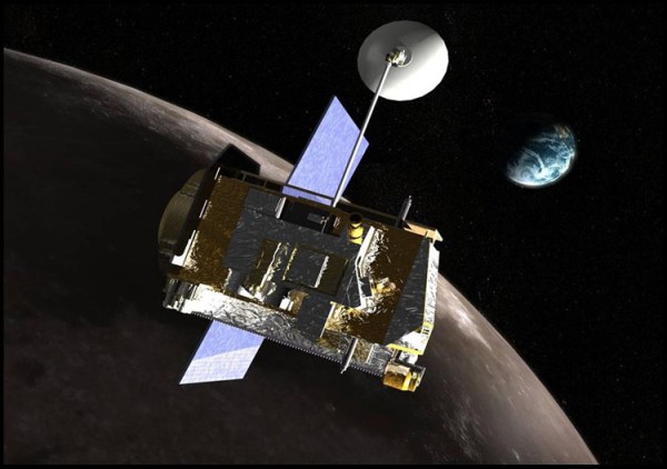 Lunar Reconnaissance Orbiter illustration