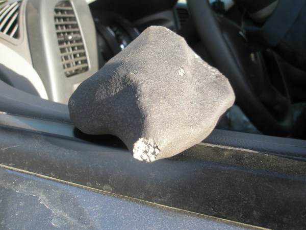 November 20 fireball 1.5 kilogram meteorite fragment
