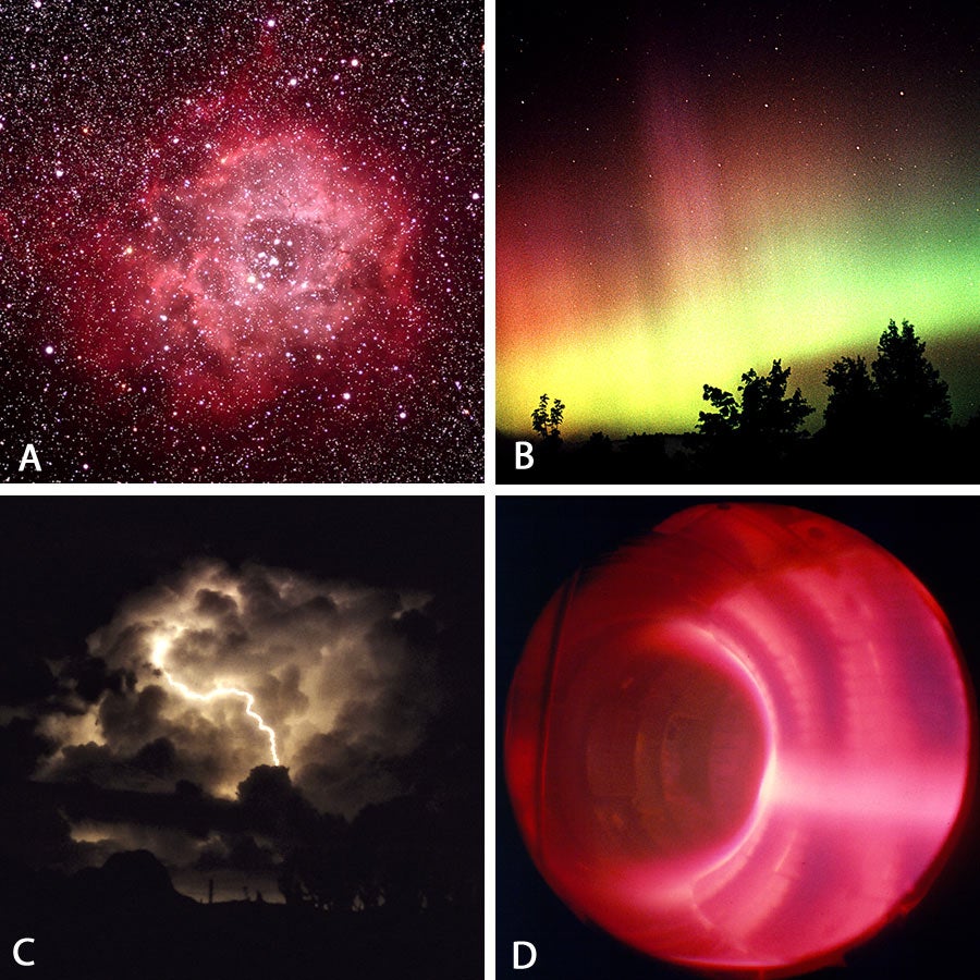 What is plasma, and is plasma in space different from plasma