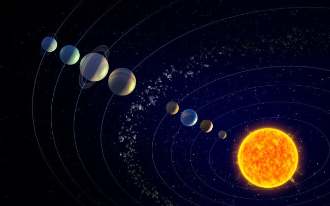 asteroid belt location