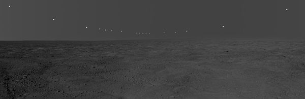 panorama mosaic of Mars