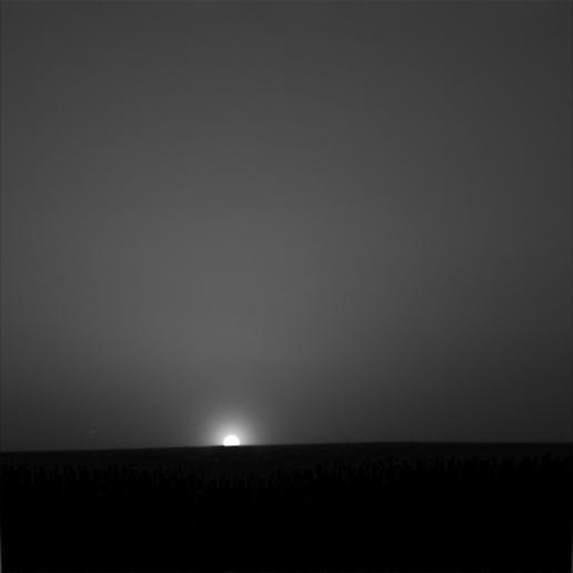 the sun from mars