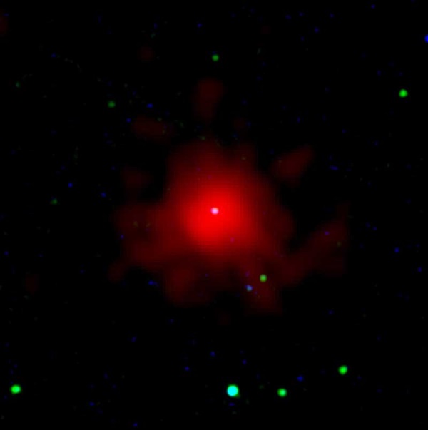 X-ray view of GRB 080607
