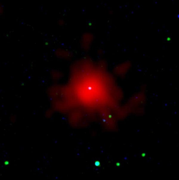 X-ray view of GRB 080607