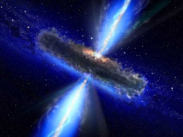 Dense clouds of dust and gas