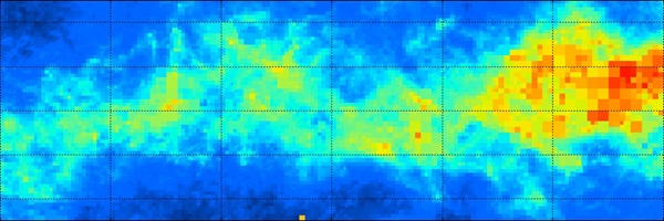 3-D map shows dusty structure of the Milky Way