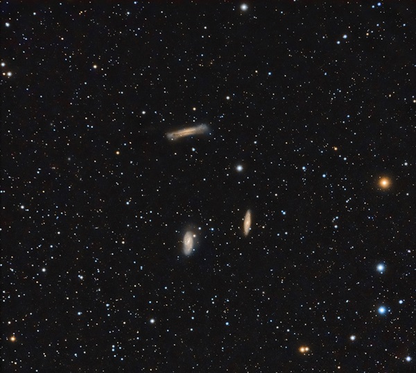 The Leo Triplet of galaxies