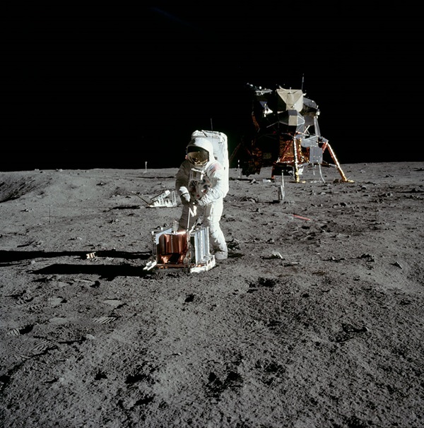 Neil Armstrong and Buzz Aldrin had to perform and set up experiments. 