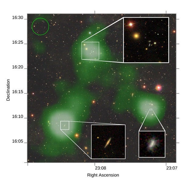 Astronomers find stream of gas — 2.6 million light-years |