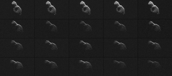 Asteroid 2014 HQ124