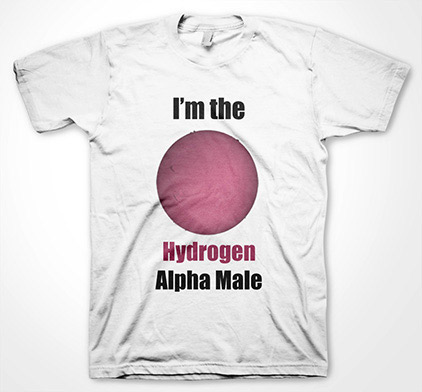 Astrolaugh Alpha Male T-shirt