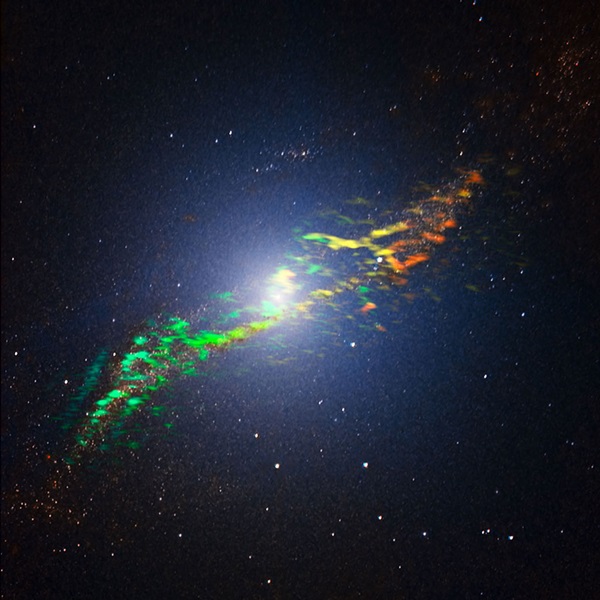 Centaurus-A galaxy
