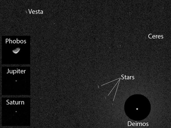 asteroids Ceres and Vesta
