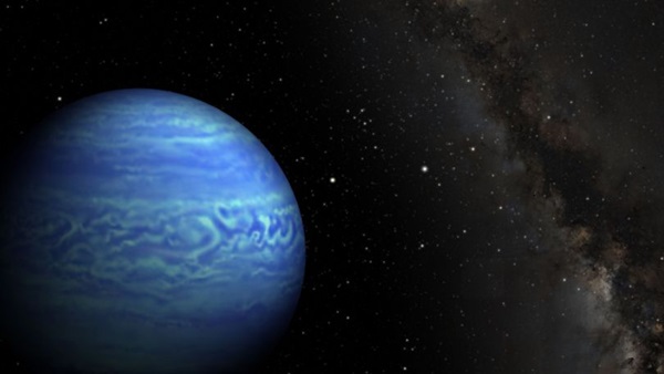 Artist's concept of the coldest known brown dwarf