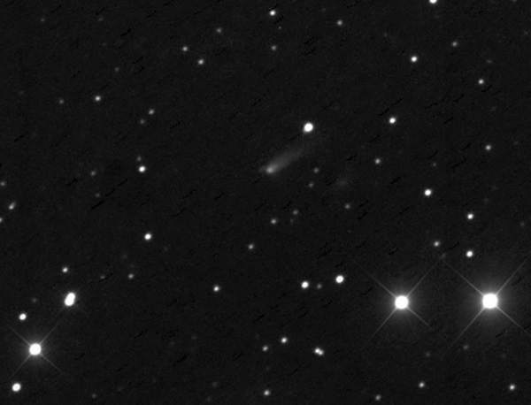 Comet ISON glowed dimly in early September