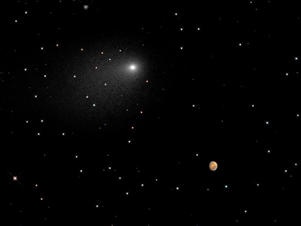 Comet Siding Spring and Mars