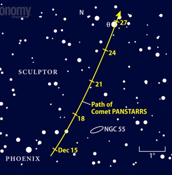 Use 1st-magnitude Regulus as a guide to find Comet Ikeya-Murakami