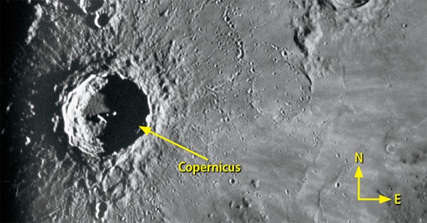 58-mile-wide crater Copernicus
