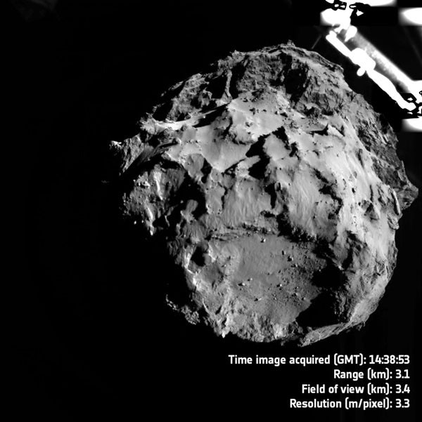 Descending to Comet 67P
