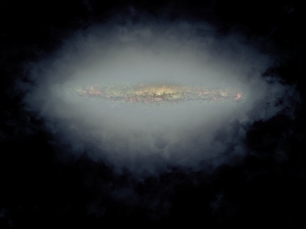 Edge-on spiral galaxy NGC 5775
