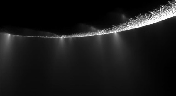 Enceladus plumes